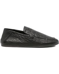 Sofie D'Hoore - Fenix Grained Leather Loafers - Lyst