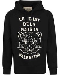 Valentino Garavani - Jersey Sweatshirts Le Chat De La Maison - Lyst