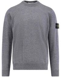 Stone Island - Certified Virgin Wool Shirt - Lyst
