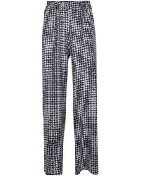 Laura Urbinati - Elastic Waist Wide Leg Trousers - Lyst