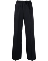 Golden Goose - Trousers With Elastic And Pleats - Lyst