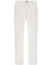 Herno - Linen And Cotton Popl - Lyst