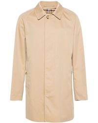 Burberry - M Rw S Breasted Honey Trench - Lyst
