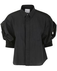 Sacai - Chalk Stripe Shirt - Lyst