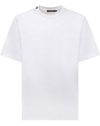 Dolce & Gabbana - Cotton T-Shirt With Logo Patch - Lyst