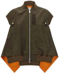 Sacai - Asymmetrical Hem Vest - Lyst