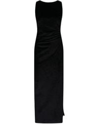 Dondup - Velvet Maxi Dress - Lyst