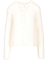 Loewe - Mohair Blend Cardigan - Lyst
