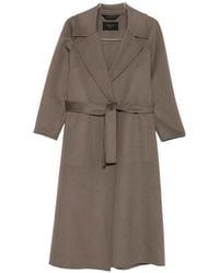Paltò - Paola Wool Coat - Lyst