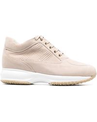 Hogan - Interactive Lace Up Sneakers - Lyst