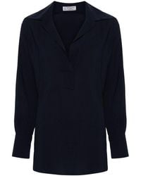 Alberto Biani - Georgette Blouse - Lyst