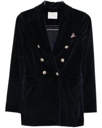 Circolo 1901 - Cotton Double-Breasted Jacket - Lyst