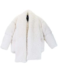 KARL LAGERFELD - Karl Studio Faux Fur Coat - Lyst