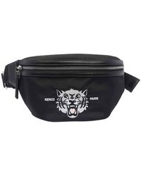 【送料&関税込】Kenzo Varsity Belt Bag kenzo-black-Varsity-Tiger-