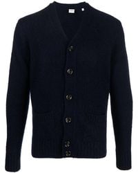 Aspesi - Wool Cardigan With Pockets - Lyst