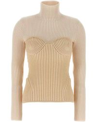 Jean Paul Gaultier - Ribbed Merino Wool Sweater - Lyst