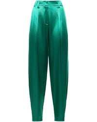 Genny - Silk Trousers - Lyst