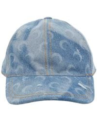 Marine Serre - Denim Moon Light Baseball Cap - Lyst