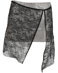 NU - Skirt In Silk - Lyst