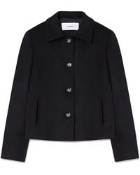 Lardini - Single-Breasted Wool Jacket - Lyst