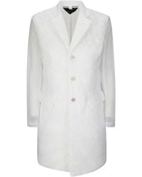 Comme des Garçons - Single-Breasted Coat - Lyst