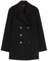 Max Mara - Janzir Double-Breasted Cady Jacket By - Lyst