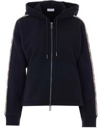 Burberry - Harper Zip Hoodie - Lyst