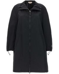 Marni - Parka Satin Technical Hood - Lyst