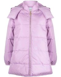 Patou - Detachable Sleeves Puffer Jacket - Lyst