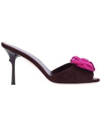 Roger Vivier - Rose Vivier Mules - Lyst