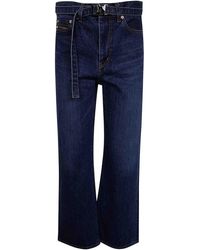 Sacai - Boot Cut Denim Pants - Lyst