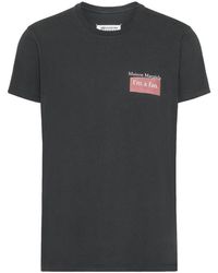 Maison Margiela - Logo Patch T-Shirt - Lyst