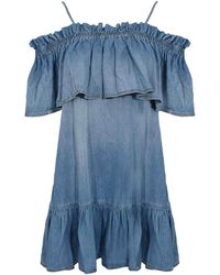 Pinko - Cenacolo Midi Dress - Lyst