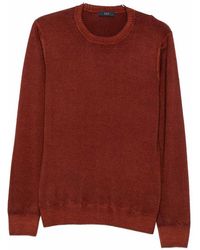 Fay - Suéter Cuello Redondo - Lyst