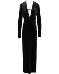 Amazuìn - Lara Velvet Maxi Dress - Lyst