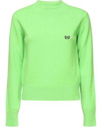 Balenciaga - Crewneck Sweater With Logo - Lyst