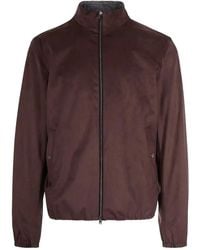 Herno - Jacke Im Wildleder-Look - Lyst