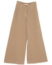 forte_forte - Camel My Pants Casual Trousers - Lyst