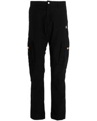 Marcelo Burlon - Cross Cargo Pants With Embroidered Logo - Lyst