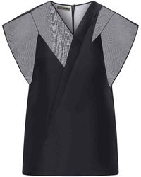 KHAITE - Silk Top Mer - Lyst