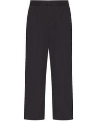 Laminar - Cotton And Nylon Twill Trousers - Lyst