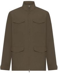 Herno - Lightweight High-Necked Jacket - Lyst