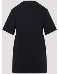 Phoebe Philo Graphic Train Boxy T-Shirt With Invisible Zip Back in