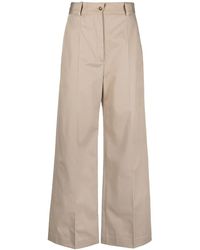 Patou - Wide Leg Tailored Trousers - Lyst