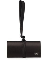 Balenciaga - Bb Satin Clutch - Lyst