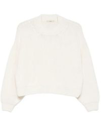 Sessun - Rundhalspullover - Lyst