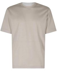Eleventy - T-Shirt Sand And - Lyst