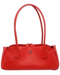 Courreges - Strip Naplack Shoulder Bag - Lyst