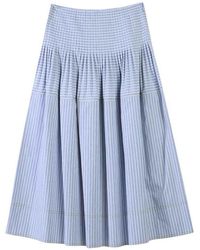 Paul Smith - Gonna Lunga Righe Rich Cotton - Lyst