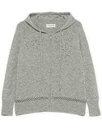 ERMANNO FIRENZE - Wool And Cashmere Hoodie - Lyst